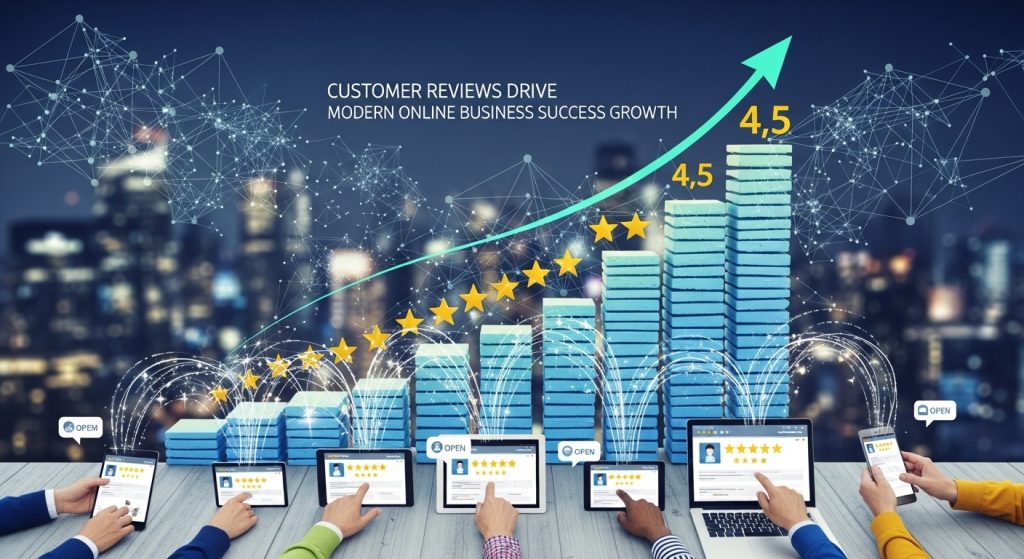 Customer Reviews Drive Modern Online Business Success Growth